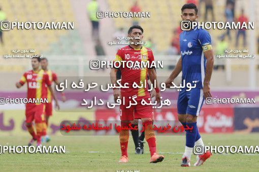 1141976, لیگ برتر فوتبال ایران، Persian Gulf Cup، Week 23، Second Leg، 2018/02/09، Ahvaz، Ahvaz Ghadir Stadium، Esteghlal Khouzestan 0 - 0 Foulad Khouzestan