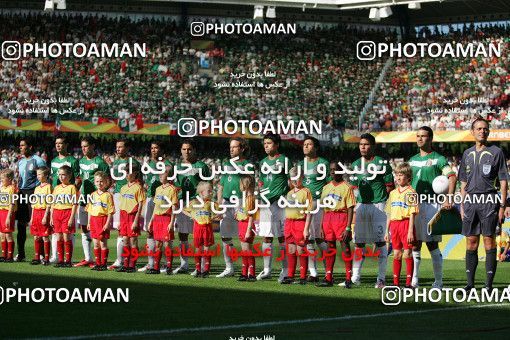 1146591, Nurenberg, Germany, 2006 FIFA World Cup, Group stage, Group D, Mexico 3 v 1 Iran on 2006/06/11 at ورزشگاه فرانکن