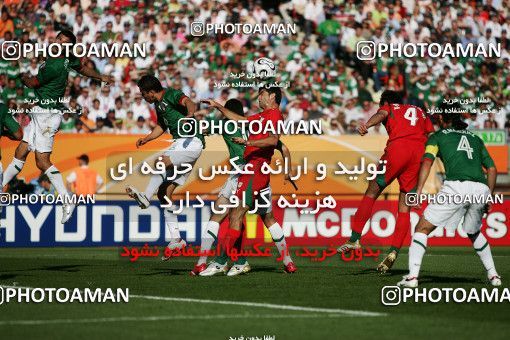1146410, Nurenberg, Germany, 2006 FIFA World Cup, Group stage, Group D, Mexico 3 v 1 Iran on 2006/06/11 at ورزشگاه فرانکن