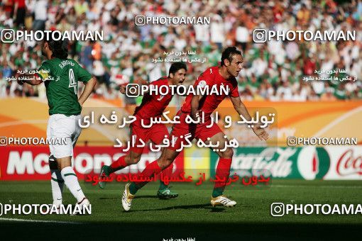 1146566, Nurenberg, Germany, 2006 FIFA World Cup, Group stage, Group D, Mexico 3 v 1 Iran on 2006/06/11 at ورزشگاه فرانکن