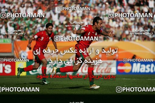 1146495, Nurenberg, Germany, 2006 FIFA World Cup, Group stage, Group D, Mexico 3 v 1 Iran on 2006/06/11 at ورزشگاه فرانکن