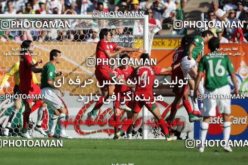 1146589, Nurenberg, Germany, 2006 FIFA World Cup, Group stage, Group D, Mexico 3 v 1 Iran on 2006/06/11 at ورزشگاه فرانکن