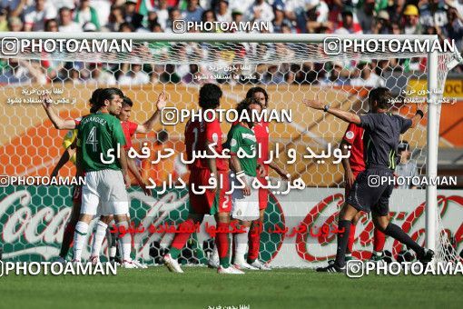 1146692, Nurenberg, Germany, 2006 FIFA World Cup, Group stage, Group D, Mexico 3 v 1 Iran on 2006/06/11 at ورزشگاه فرانکن