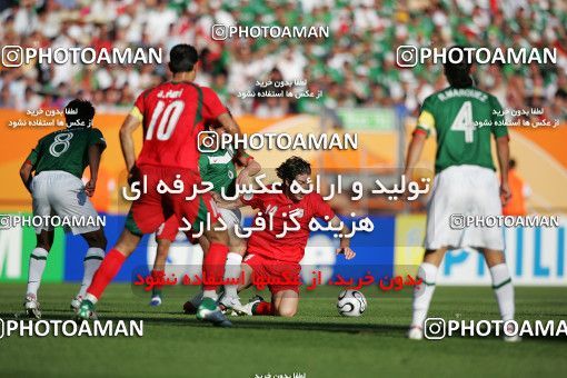 1146718, Nurenberg, Germany, 2006 FIFA World Cup, Group stage, Group D, Mexico 3 v 1 Iran on 2006/06/11 at ورزشگاه فرانکن