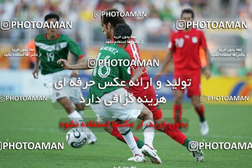 1146805, Nurenberg, Germany, 2006 FIFA World Cup, Group stage, Group D, Mexico 3 v 1 Iran on 2006/06/11 at ورزشگاه فرانکن