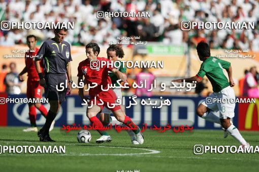 1146408, Nurenberg, Germany, 2006 FIFA World Cup, Group stage, Group D, Mexico 3 v 1 Iran on 2006/06/11 at ورزشگاه فرانکن