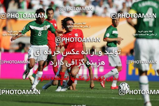 1146841, Nurenberg, Germany, 2006 FIFA World Cup, Group stage, Group D, Mexico 3 v 1 Iran on 2006/06/11 at ورزشگاه فرانکن