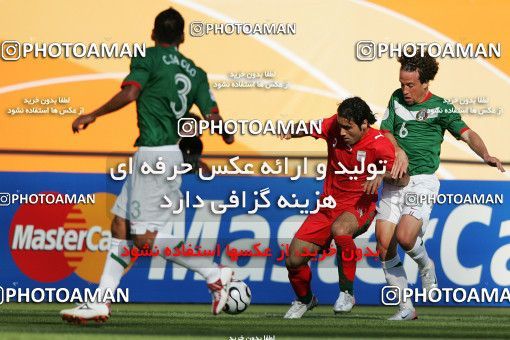 1146465, Nurenberg, Germany, 2006 FIFA World Cup, Group stage, Group D, Mexico 3 v 1 Iran on 2006/06/11 at ورزشگاه فرانکن