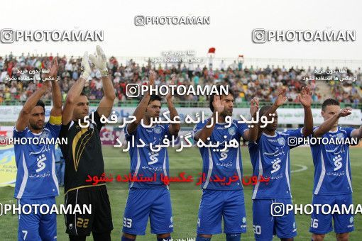 1151668, Qom, Iran, لیگ برتر فوتبال ایران، Persian Gulf Cup، Week 10، First Leg، Saba Qom 1 v 1 Esteghlal on 2010/10/10 at Yadegar-e Emam Stadium Qom