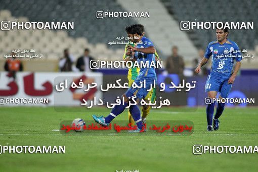1154223, لیگ برتر فوتبال ایران، Persian Gulf Cup، Week 13، First Leg، 2010/10/29، Tehran، Azadi Stadium، Esteghlal 1 - 0 Rah Ahan