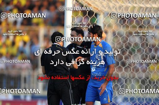 1156840, لیگ برتر فوتبال ایران، Persian Gulf Cup، Week 14، First Leg، 2010/11/04، Abadan، Takhti Stadium Abadan، Sanat Naft Abadan 2 - 0 Esteghlal