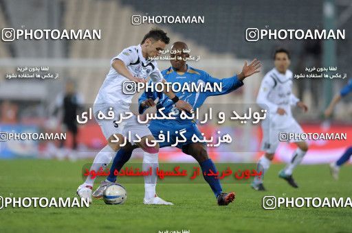 1161468, لیگ برتر فوتبال ایران، Persian Gulf Cup، Week 15، First Leg، 2010/11/12، Tehran، Azadi Stadium، Esteghlal 2 - ۱ Shahin Boushehr