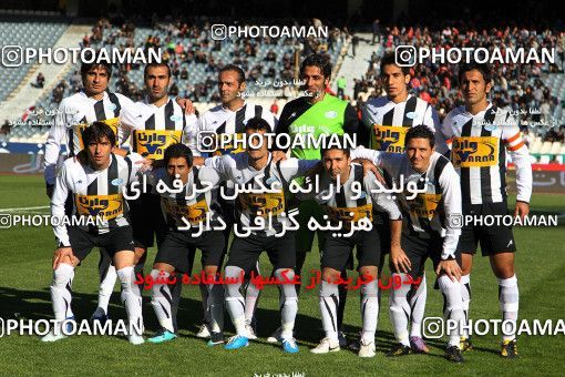 1167410, Tehran, Iran, لیگ برتر فوتبال ایران، Persian Gulf Cup، Week 19، Second Leg، Persepolis 1 v 4 Saba Qom on 2010/12/19 at Azadi Stadium