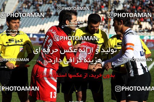 1167461, Tehran, Iran, لیگ برتر فوتبال ایران، Persian Gulf Cup، Week 19، Second Leg، Persepolis 1 v 4 Saba Qom on 2010/12/19 at Azadi Stadium