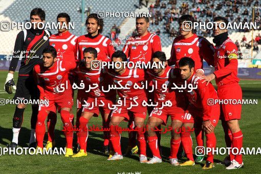 1167299, Tehran, Iran, لیگ برتر فوتبال ایران، Persian Gulf Cup، Week 19، Second Leg، Persepolis 1 v 4 Saba Qom on 2010/12/19 at Azadi Stadium