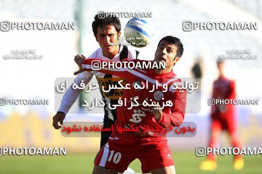 1167465, Tehran, Iran, لیگ برتر فوتبال ایران، Persian Gulf Cup، Week 19، Second Leg، Persepolis 1 v 4 Saba Qom on 2010/12/19 at Azadi Stadium