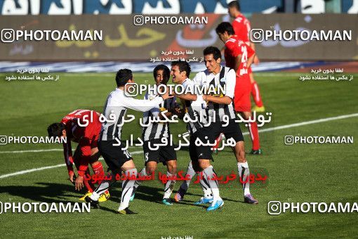 1167386, Tehran, Iran, لیگ برتر فوتبال ایران، Persian Gulf Cup، Week 19، Second Leg، Persepolis 1 v 4 Saba Qom on 2010/12/19 at Azadi Stadium