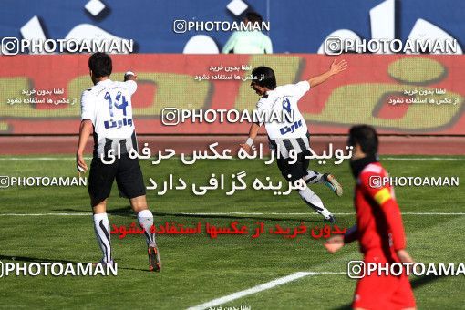 1167399, Tehran, Iran, لیگ برتر فوتبال ایران، Persian Gulf Cup، Week 19، Second Leg، Persepolis 1 v 4 Saba Qom on 2010/12/19 at Azadi Stadium