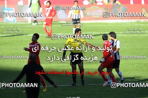 1167356, Tehran, Iran, لیگ برتر فوتبال ایران، Persian Gulf Cup، Week 19، Second Leg، Persepolis 1 v 4 Saba Qom on 2010/12/19 at Azadi Stadium
