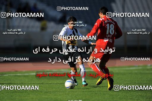 1167620, Tehran, Iran, لیگ برتر فوتبال ایران، Persian Gulf Cup، Week 19، Second Leg، Persepolis 1 v 4 Saba Qom on 2010/12/19 at Azadi Stadium