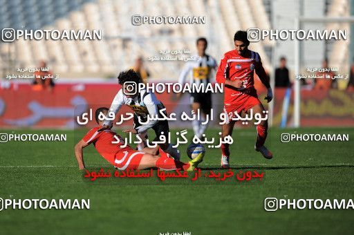 1167627, Tehran, Iran, لیگ برتر فوتبال ایران، Persian Gulf Cup، Week 19، Second Leg، Persepolis 1 v 4 Saba Qom on 2010/12/19 at Azadi Stadium