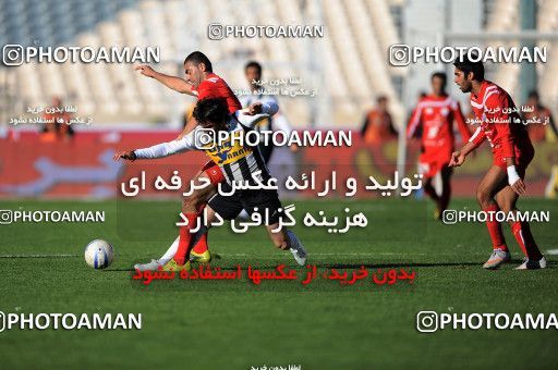 1167662, Tehran, Iran, لیگ برتر فوتبال ایران، Persian Gulf Cup، Week 19، Second Leg، Persepolis 1 v 4 Saba Qom on 2010/12/19 at Azadi Stadium
