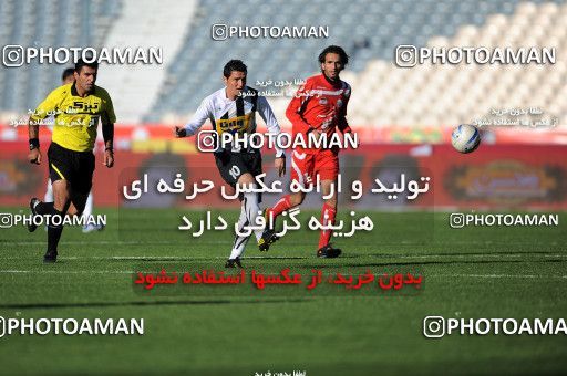 1167587, Tehran, Iran, لیگ برتر فوتبال ایران، Persian Gulf Cup، Week 19، Second Leg، Persepolis 1 v 4 Saba Qom on 2010/12/19 at Azadi Stadium