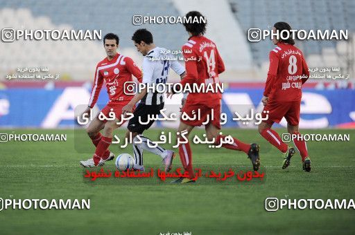 1167632, Tehran, Iran, لیگ برتر فوتبال ایران، Persian Gulf Cup، Week 19، Second Leg، Persepolis 1 v 4 Saba Qom on 2010/12/19 at Azadi Stadium