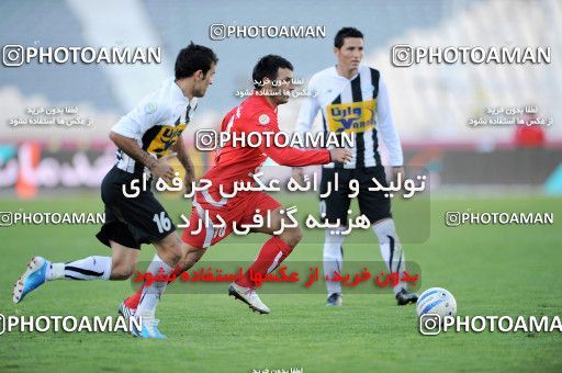 1167571, Tehran, Iran, لیگ برتر فوتبال ایران، Persian Gulf Cup، Week 19، Second Leg، Persepolis 1 v 4 Saba Qom on 2010/12/19 at Azadi Stadium
