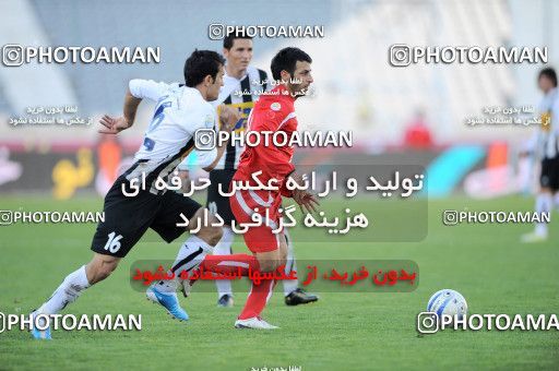 1167568, Tehran, Iran, لیگ برتر فوتبال ایران، Persian Gulf Cup، Week 19، Second Leg، Persepolis 1 v 4 Saba Qom on 2010/12/19 at Azadi Stadium