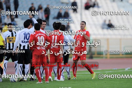 1167578, Tehran, Iran, لیگ برتر فوتبال ایران، Persian Gulf Cup، Week 19، Second Leg، Persepolis 1 v 4 Saba Qom on 2010/12/19 at Azadi Stadium