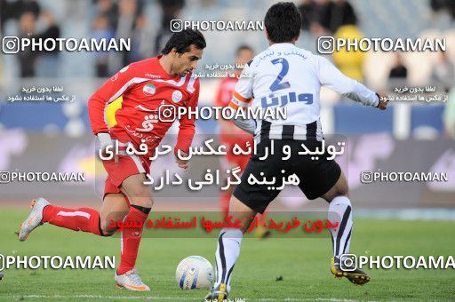 1167633, Tehran, Iran, لیگ برتر فوتبال ایران، Persian Gulf Cup، Week 19، Second Leg، Persepolis 1 v 4 Saba Qom on 2010/12/19 at Azadi Stadium
