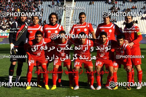 1167513, Tehran, Iran, لیگ برتر فوتبال ایران، Persian Gulf Cup، Week 19، Second Leg، Persepolis 1 v 4 Saba Qom on 2010/12/19 at Azadi Stadium