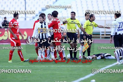 1167529, Tehran, Iran, لیگ برتر فوتبال ایران، Persian Gulf Cup، Week 19، Second Leg، Persepolis 1 v 4 Saba Qom on 2010/12/19 at Azadi Stadium