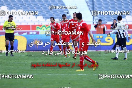 1167494, Tehran, Iran, لیگ برتر فوتبال ایران، Persian Gulf Cup، Week 19، Second Leg، Persepolis 1 v 4 Saba Qom on 2010/12/19 at Azadi Stadium
