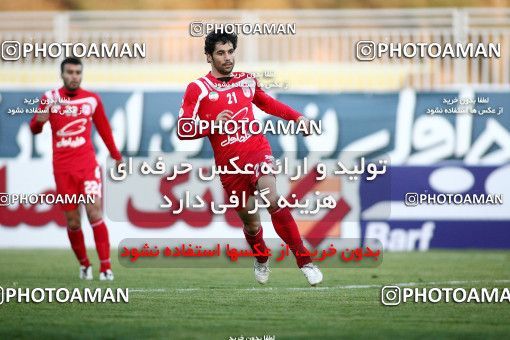 1167719, لیگ برتر فوتبال ایران، Persian Gulf Cup، Week 19، Second Leg، 2010/12/19، Tehran، Takhti Stadium، Rah Ahan 0 - ۱ Tractor Sazi