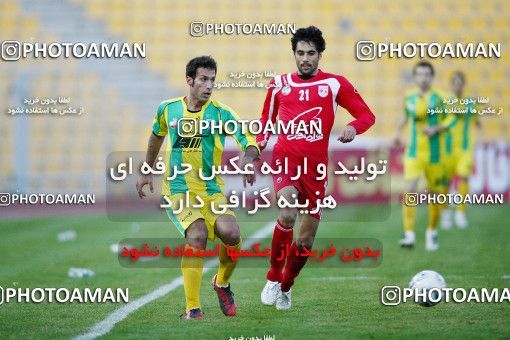 1167987, Tehran, [*parameter:4*], لیگ برتر فوتبال ایران، Persian Gulf Cup، Week 19، Second Leg، Rah Ahan 0 v 1 Tractor Sazi on 2010/12/19 at Takhti Stadium