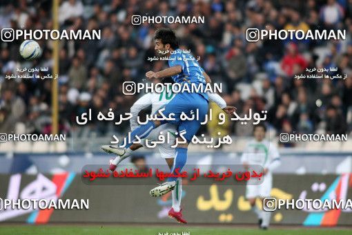 1168078, Tehran, Iran, لیگ برتر فوتبال ایران، Persian Gulf Cup، Week 20، Second Leg، Esteghlal 1 v 2 Zob Ahan Esfahan on 2010/12/23 at Azadi Stadium