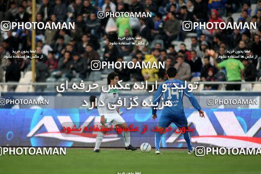 1168185, Tehran, Iran, لیگ برتر فوتبال ایران، Persian Gulf Cup، Week 20، Second Leg، Esteghlal 1 v 2 Zob Ahan Esfahan on 2010/12/23 at Azadi Stadium