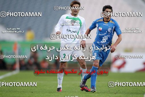 1168103, Tehran, Iran, لیگ برتر فوتبال ایران، Persian Gulf Cup، Week 20، Second Leg، Esteghlal 1 v 2 Zob Ahan Esfahan on 2010/12/23 at Azadi Stadium