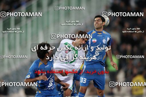1168184, Tehran, Iran, لیگ برتر فوتبال ایران، Persian Gulf Cup، Week 20، Second Leg، Esteghlal 1 v 2 Zob Ahan Esfahan on 2010/12/23 at Azadi Stadium