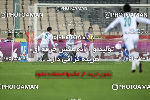 1168062, Tehran, Iran, لیگ برتر فوتبال ایران، Persian Gulf Cup، Week 20، Second Leg، Esteghlal 1 v 2 Zob Ahan Esfahan on 2010/12/23 at Azadi Stadium