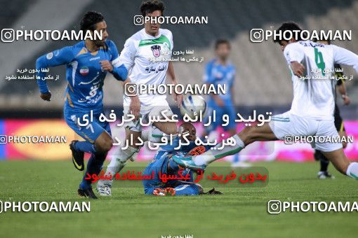 1168039, Tehran, Iran, لیگ برتر فوتبال ایران، Persian Gulf Cup، Week 20، Second Leg، Esteghlal 1 v 2 Zob Ahan Esfahan on 2010/12/23 at Azadi Stadium