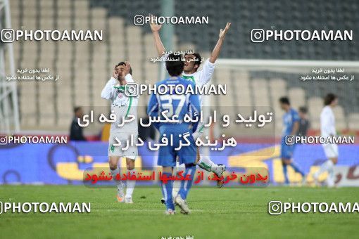 1168230, Tehran, Iran, لیگ برتر فوتبال ایران، Persian Gulf Cup، Week 20، Second Leg، Esteghlal 1 v 2 Zob Ahan Esfahan on 2010/12/23 at Azadi Stadium