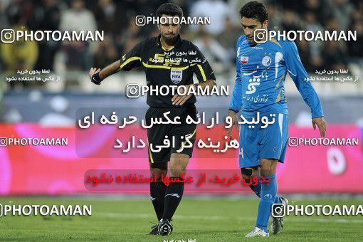 1168288, Tehran, Iran, لیگ برتر فوتبال ایران، Persian Gulf Cup، Week 20، Second Leg، Esteghlal 1 v 2 Zob Ahan Esfahan on 2010/12/23 at Azadi Stadium