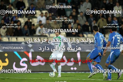 1168242, Tehran, Iran, لیگ برتر فوتبال ایران، Persian Gulf Cup، Week 20، Second Leg، Esteghlal 1 v 2 Zob Ahan Esfahan on 2010/12/23 at Azadi Stadium