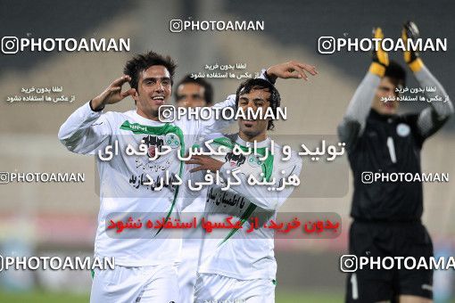 1168464, Tehran, Iran, لیگ برتر فوتبال ایران، Persian Gulf Cup، Week 20، Second Leg، Esteghlal 1 v 2 Zob Ahan Esfahan on 2010/12/23 at Azadi Stadium