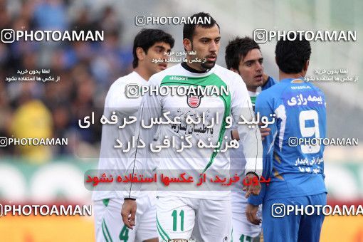 1168451, Tehran, Iran, لیگ برتر فوتبال ایران، Persian Gulf Cup، Week 20، Second Leg، Esteghlal 1 v 2 Zob Ahan Esfahan on 2010/12/23 at Azadi Stadium