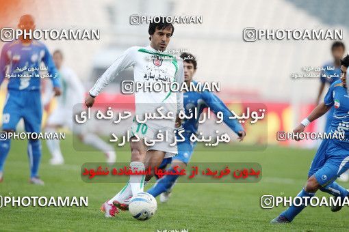 1168361, Tehran, Iran, لیگ برتر فوتبال ایران، Persian Gulf Cup، Week 20، Second Leg، Esteghlal 1 v 2 Zob Ahan Esfahan on 2010/12/23 at Azadi Stadium