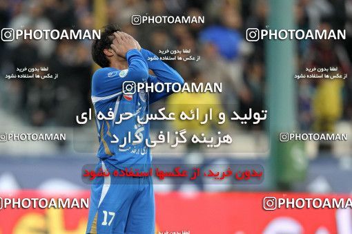 1168513, Tehran, Iran, لیگ برتر فوتبال ایران، Persian Gulf Cup، Week 20، Second Leg، Esteghlal 1 v 2 Zob Ahan Esfahan on 2010/12/23 at Azadi Stadium